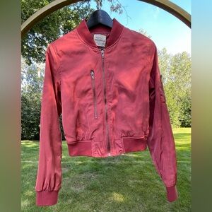 Satin Bomber Jacket ,Ashley By 26 International